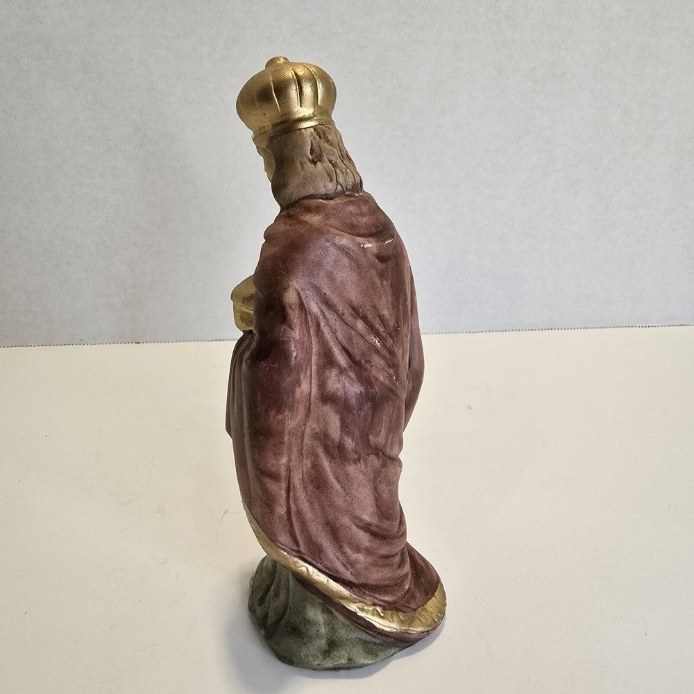 Nativity Set Porcelain Wiseman Figure Replacement Part Vintage - Picture 4 of 8